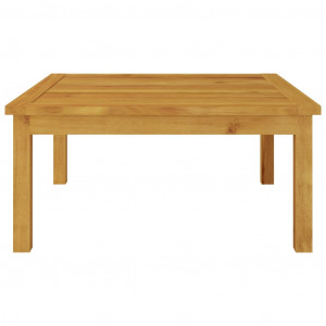 Set mobilier de grădină cu perne, 3 piese, lemn masiv de acacia - Img 4