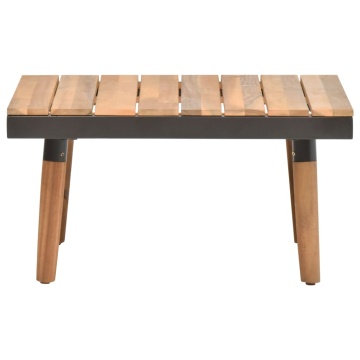 Set mobilier de grădină cu perne, 4 piese, lemn masiv de acacia - Img 4
