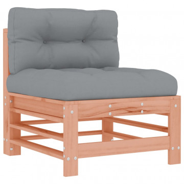 Set mobilier de grădină cu perne, 6 piese, lemn masiv Douglas - Img 4