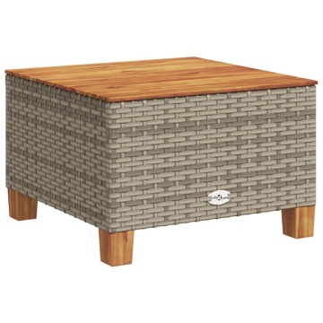Set mobilier grădină cu perne, 6 piese, gri, poliratan - Img 8
