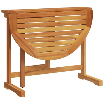 Set mobilier grădină pliabil, 3 piese, lemn masiv acacia - Img 6