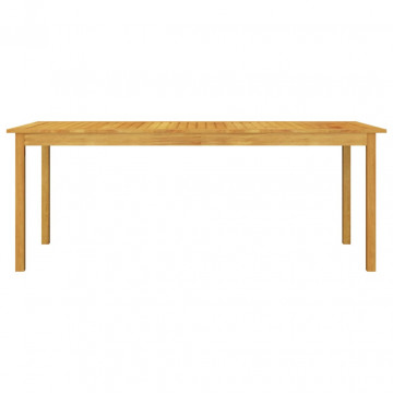 Set mobilier pentru grădină, 7 piese, gri - Img 3