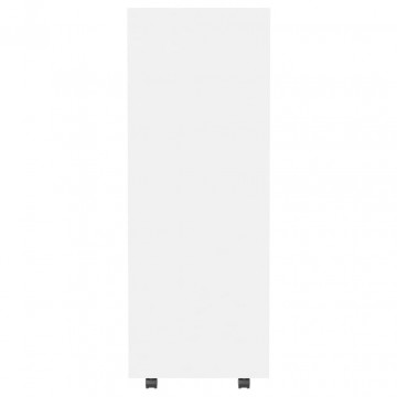 Șifonier, alb, 80x40x110 cm, PAL - Img 5
