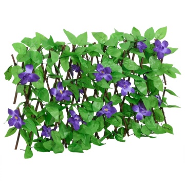 Spalier iederă artificială extensibil, 5 buc., verde, 180x20 cm - Img 3