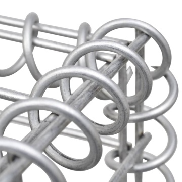 Spirale pentru gabion, 24 buc., oțel galvanizat, 100 cm - Img 4