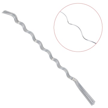 Spirale pentru suport plante, 50 buc., 170 cm, oțel galvanizat - Img 2