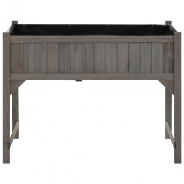 Strat înălțat cu seră, 110x54x120 cm, lemn masiv de brad - Img 6