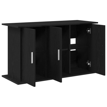 Suport acvariu Stejar negru 101x41x58 cm Lemn prelucrat - Img 8