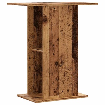 Suport de acvariu, lemn vechi, 36x60,5x72,5 cm, lemn prelucrat - Img 5