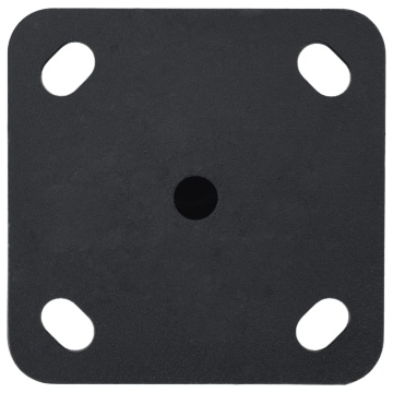 Suport de umbrelă pentru stâlp de Ø32/34/38 mm, negru mat, oțel - Img 4
