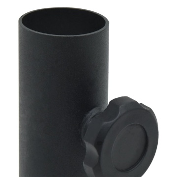 Suport de umbrelă pentru stâlp de Ø32/34/38 mm, negru mat, oțel - Img 6