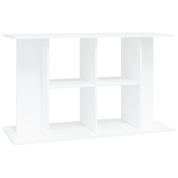 Suport pentru acvariu, alb, 100x40x60 cm, lemn prelucrat - Img 2