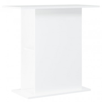 Suport pentru acvariu, alb, 36x75x72,5 cm, lemn prelucrat - Img 2