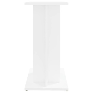 Suport pentru acvariu, alb, 60x30x60 cm, lemn prelucrat - Img 8