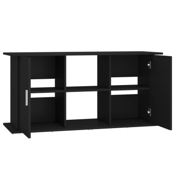 Suport pentru acvariu, negru, 121x41x58 cm, lemn prelucrat - Img 5