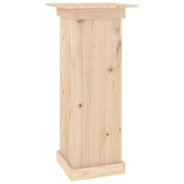 Suport pentru flori, 40x40x90 cm, lemn masiv de pin - Img 2