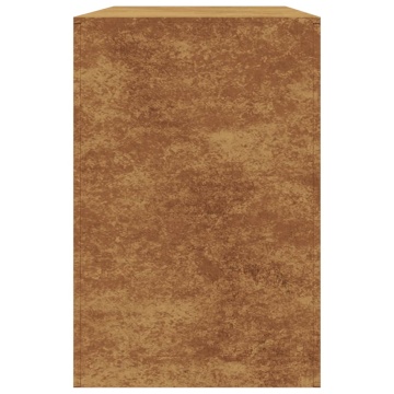 Suport pentru lemne de foc 100x40x60 cm Oțel pentru intemperii - Img 5