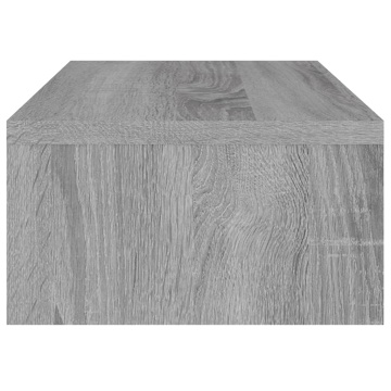 Suport pentru monitor gri sonoma 42x24x13 cm lemn prelucrat - Img 6