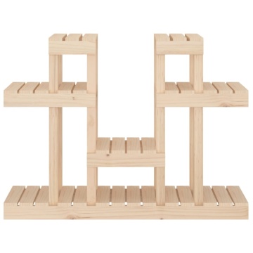 Suport pentru plante, 104,5x25x77,5 cm, lemn masiv de pin - Img 8
