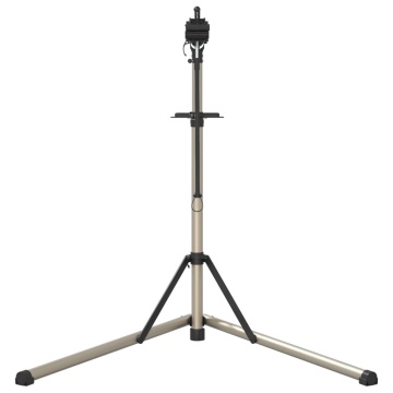 Suport reparare biciclete pliabil reglabil 102-160 cm aluminiu - Img 4