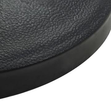 Suport umbrelă de soare, negru, 9 kg, polirășină, semi-rotund - Img 4