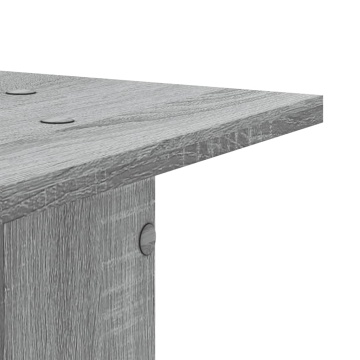 Suporturi de plante 2 buc. gri sonoma 30x30x40 lemn prelucrat - Img 7