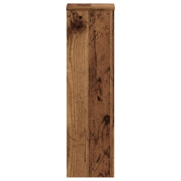 Suporturi de plante 2 buc. lemn vechi 17x17x60cm lemn prelucrat - Img 8