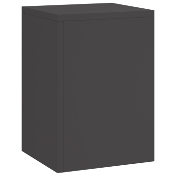 Suporturi pentru Plante Exterioare Pilon 3 buc Black Oțel - Img 2