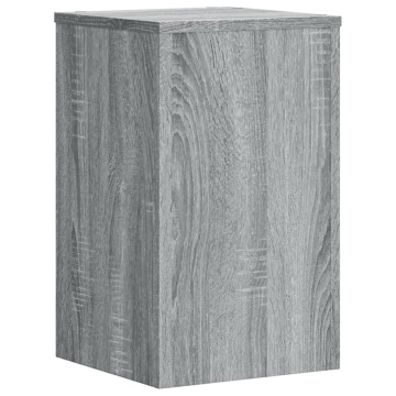 Suporturi plante 2 buc gri sonoma 30x30x50 cm lemn prelucrat - Img 4