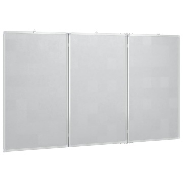 Tablă magnetică pliabilă, alb, 120x100x1,7 cm, aluminiu - Img 4