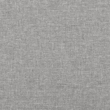 Tăblie de pat cu aripioare gri deschis 103x23x78/88 cm textil - Img 7