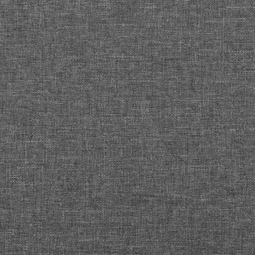 Tăblie de pat cu aripioare gri închis 103x23x118/128 cm textil - Img 7