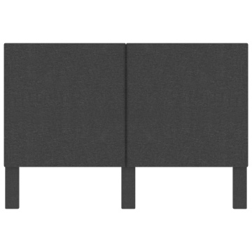 Tăblie de pat, gri închis, 180 x 200 cm, material textil - Img 4