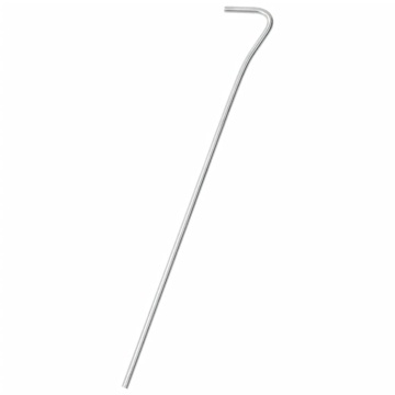 Țăruși de cort, 25 buc., 23 cm, Ø4 mm, oțel galvanizat - Img 2