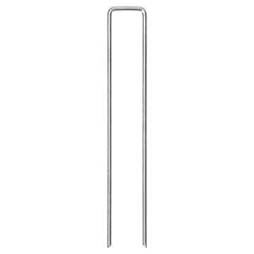 Țăruși de pământ în formă de U 25 buc. 20x4 cm oțel galvanizat - Img 3