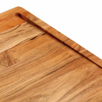 Tocător, 52x38x3,5 cm, lemn masiv de acacia - Img 6