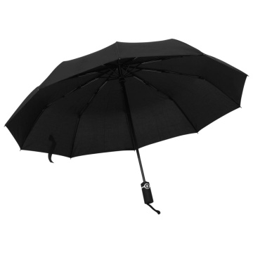 Umbrelă pliabilă automată, negru, 104 cm - Img 1