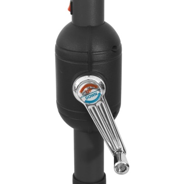 Umbrelă soare de grădină cu LED-uri, negru, 400 cm - Img 5