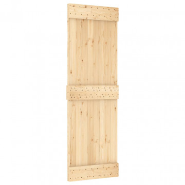 Ușă „NARVIK”, 70x210 cm, lemn masiv de pin - Img 2
