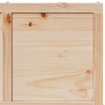 Ușă de hambar, 80x208 cm, lemn masiv de pin - Img 7