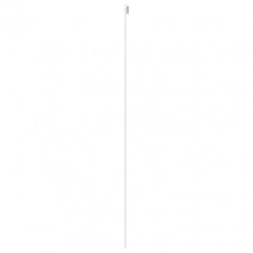 Ușă glisantă, alb, 102,5x205 cm, sticlă securizată/aluminiu - Img 8