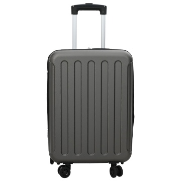 Valiză pliabilă cu carcasă dură 20'' gri închis 34x23x55.5 cm ABS - Img 3