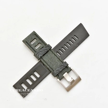 Curea ceas stil Isofrane model jeans 22mm - 56287 - Img 2