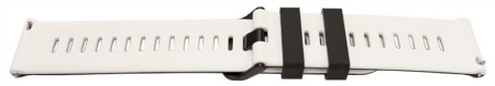 Curea silicon doua culori QR neagra cu alb 20mm- 62202 - Img 2