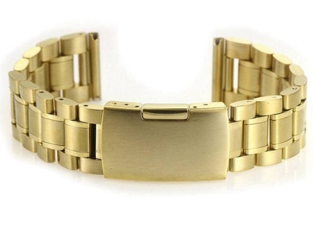 Bratara aurie tip Fossil 18mm