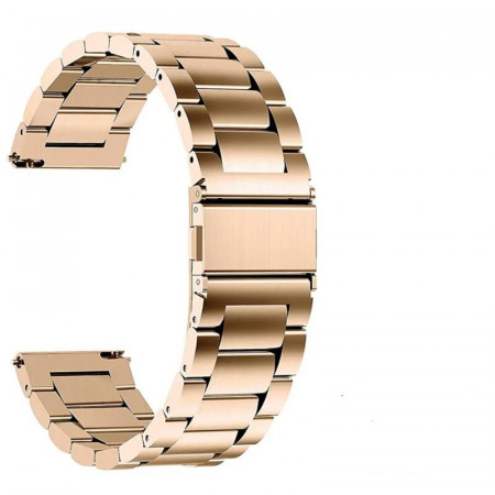 Bratara metalica rose gold pentru Smartwatch -22mm