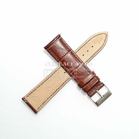 Curea Piero Magli maro, model aligator QR 22mm - 11411103 - Img 2