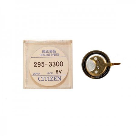 Capacitor original pentru Citizen Eco-Drive MT621 cu contact 295-33