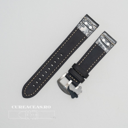 Curea piele neagră model TW Steel 20mm - 3810120