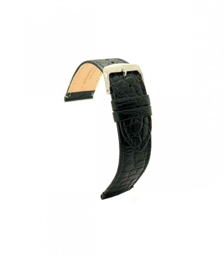 Curea piele vitel model crocodil plată 16mm-2090116 - Img 2